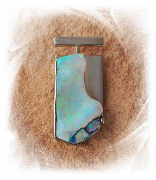 Peter McDonnell Yowah Crystal Opal Pendant